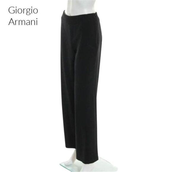 Giorgio Armani Pants - Giorgio Armani Charcoal Gray Boot Cut Trouser Pants IT 38